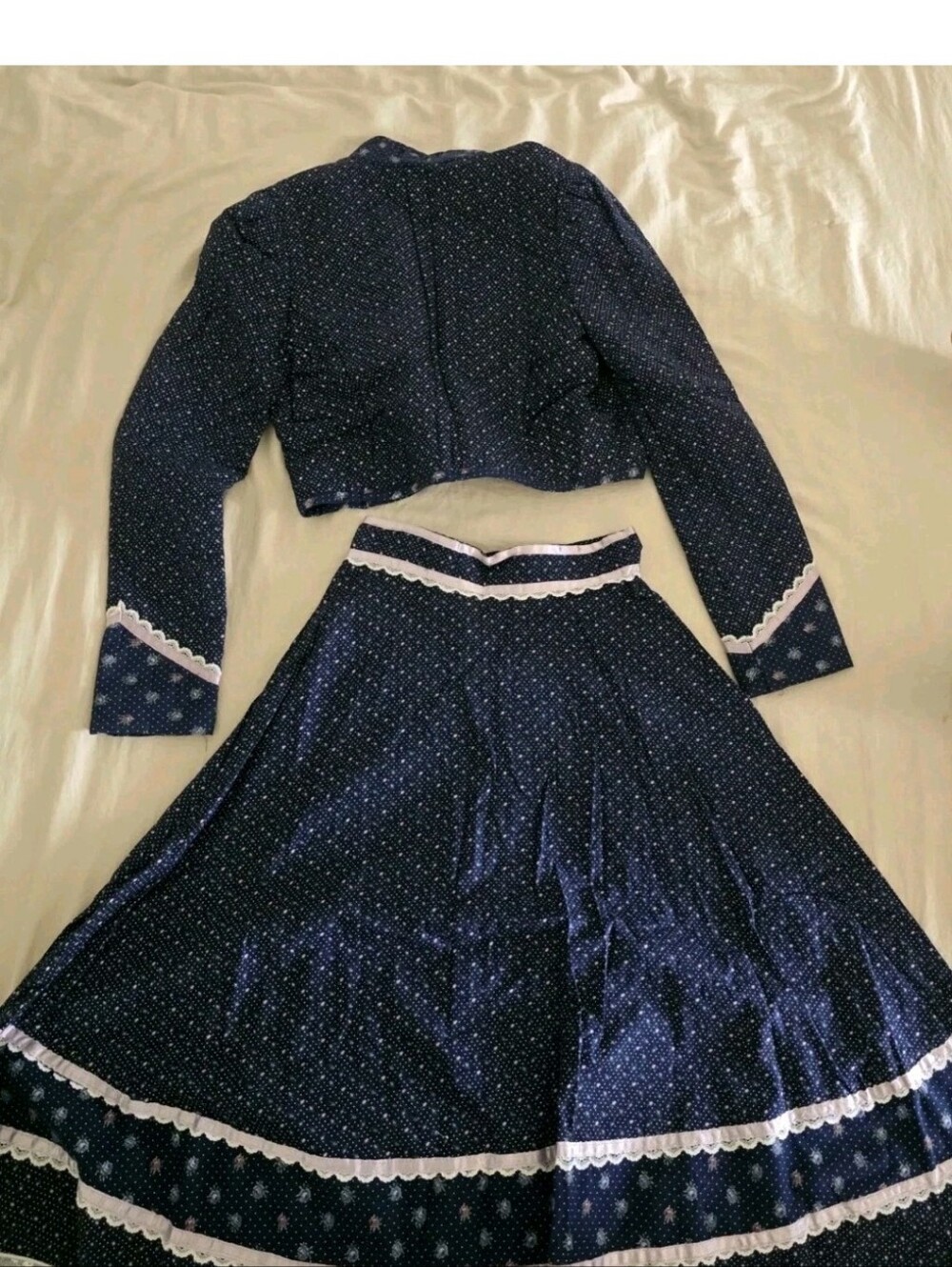 VINTAGE GUNNE SAX JACKET With MATCHING SKIRT Gunnies - Picture 12 of 16